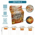 thumbnail image 7 of Table Runners 72 Inches Long Dress Scarves, Autumn Pumpkin Farmhouse Kitchen/Dining Table Runner, Coffee Tablerunners, Thanksgiving Orange Red Vintage Wooden 13x72 Inch, 7 of 7