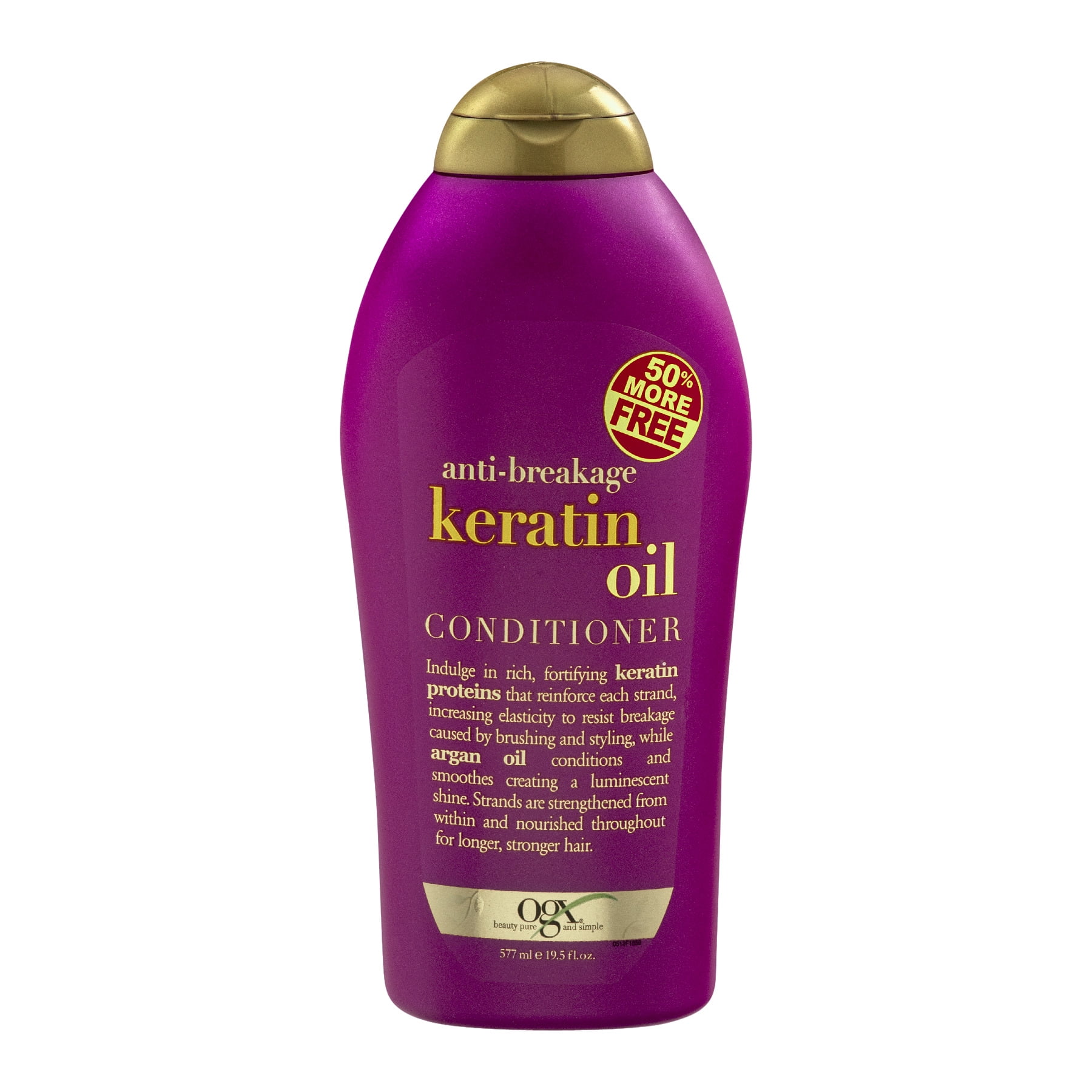 OGX AntiBreakage Keratin Oil Conditioner, 19.5 fl oz