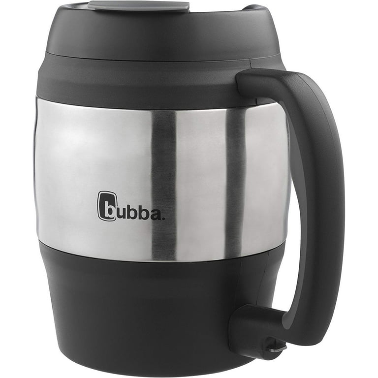 Bubba Mug, Black, Insulated, 52 Ounce