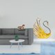 thumbnail image 2 of Figura de caballo,Figura coleccionable de caballo en miniatura,Adorno de caballo de resina,estatua de animal,decoración para el hogar,estatua de resina de cisne,Figura de, 2 of 8