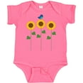 thumbnail image 3 of Inktastic Sunflower Garden and Bird Boys or Girls Baby Bodysuit, 3 of 5