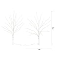 thumbnail image 4 of Nearly Natural Pre-Lit Battery Operated Birch Twig Branches Artificial Christmas Tree - 24" - Warm, 4 of 8