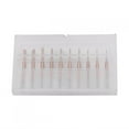 thumbnail image 1 of 10pcs Titanium Coated 0.8mm3.17mm End Mill Engraving Bits Rotary Cutter 1/8'' Shank, 1 of 1
