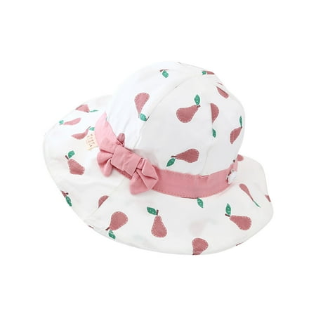 

ZTTD Toddler Baby Kids Outdoor Printing Pattern Hats Fisherman s Hat Sun Cap A