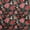 Black, variant on oneOone Polyester Spandex Pink Fabric Florals Quilting Supplies Print Sewing Fabric By The Yard 56 Inch Wide