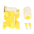 thumbnail image 2 of Paint Edger Roller Brush, Plastic Practical Handheld 3 Wheel Multipurpose Paint Edger Trimming Kit  For Wall For Trimming, 2 of 8