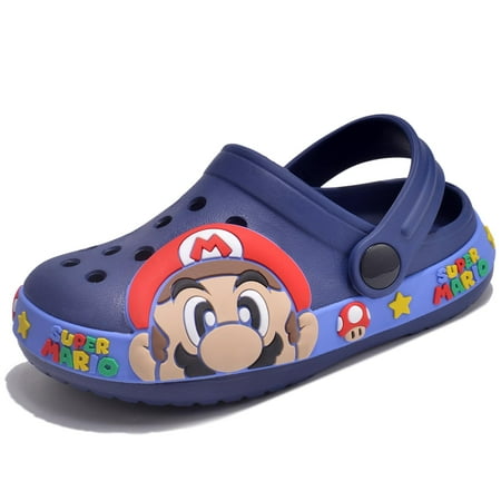 

Kids Lightweight Breathable Cute Garden Clogs with Non-Slip Soles Water-Resistant Shoes Comfortable for Outdoor Indoor Beach Pool Sandals 3-4 Year