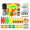 thumbnail image 1 of Fishing Tackle Box 102PCS Catfish Tackle with Catfish Floats Catfish Hooks Swivels Fishing Bells Fish Float Box Set Fishing Gear Accessory Catfishing Tackle, 1 of 9