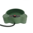 thumbnail image 1 of Cuenco De Agua Eléctrico Para Perros, Cuenco Calentado Verde Para Perros, Para Mascotas, 1 of 8