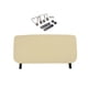 thumbnail image 4 of Cubierta del Panel del asiento del respaldo, cubierta del bolsillo trasero del asiento, componente de camión de cuero PU, Panel trasero del asiento Beige, 4 of 9
