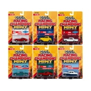 2019 Mint Release 1, Set A of 6 Cars "30th Anniversary" (1989-2019) Ltd Ed 2000 pcs 1/64 Diecast Models Racing Champions