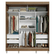thumbnail image 5 of Ropero Closet Madesa Reno 3 Puertas 1 Espejo Con Pies Mm 02, 5 of 9