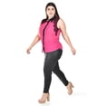 thumbnail image 2 of Blusa sin manga con encaje Roman Fashion /Tallas Extras, 201 (Magenta) fucsia oscuro 40, 2 of 5
