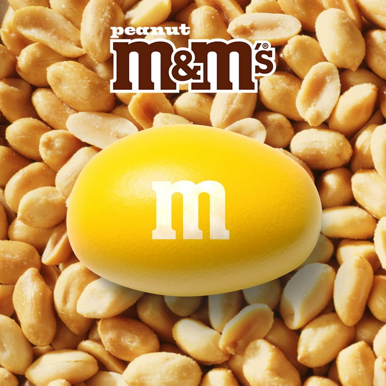 M&M's Party Size Peanut Milk Chocolate Candy - 38 oz Package