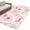 Red, variant on Rectangle Area Rugs 4 x 6 Ft, Green Flower Non-Slip Residential Carpet, Watercolor Floral Botanical Line Drawing Print Indoor Crawling Mats Runner Rugs for Living Room/Dining Room/Bedroom