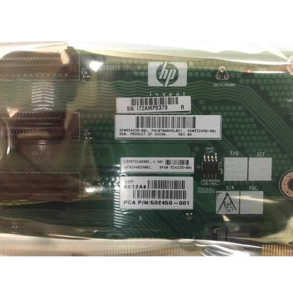 577668-B21 532450-001 HP 3PCI-E X8 DL180 G6 RISER CARD-BULK 534235-001