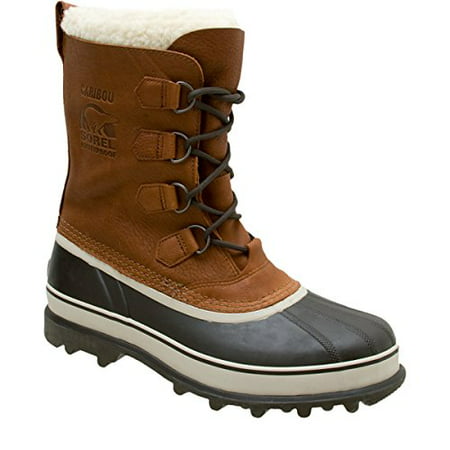 SOREL - Sorel Mens Caribou Wool Snow Boot Tobacco Size 10.5 - Walmart.com