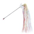 thumbnail image 2 of Cat Tassel Teaser Wing Creative Funny Cat Teaser Wand Kitten Interactive Toy, 2 of 10