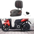 thumbnail image 6 of MixMart Bike Seat with Backrest Adjustable Height Detachable Comfortable Bike Saddle black, 6 of 6
