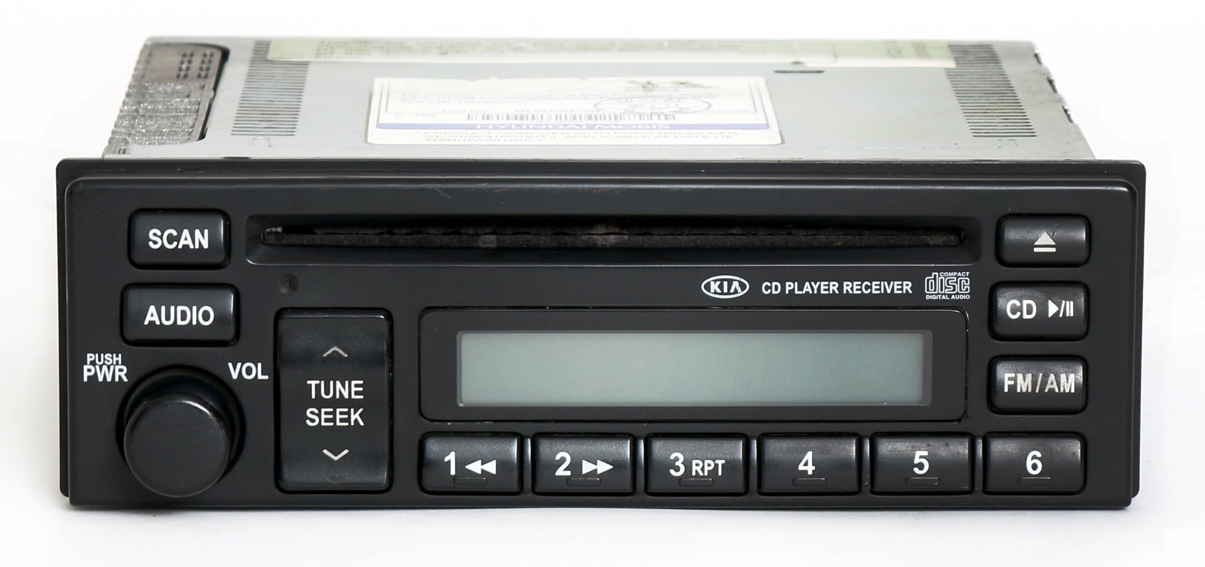 Restored Kia Sedona 2002-2005 Radio AM FM CD Player Factory OEM 1K5AD66860A (Refurbished)
