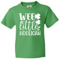 thumbnail image 3 of Inktastic St. Patrick's Day Wee Little Hooligan with Shamrocks Youth T-Shirt, 3 of 5