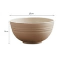 thumbnail image 2 of Unbreakable Wheat Straw Plastic Cereal Bowls Set of 4 BPA Free Dishwasher & Microwave Safe Bowl Set With Sponge-Lightweight Wheat Straw Bowls For Cereal, Soup, Snacks, & More, 2 of 5
