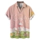 thumbnail image 3 of Camisas hawaianas con estampado 3D de huevos de conejo y dibujos animados para el día de Pascua, ropa de playa para mujer, camisas kawaii para niños, blusas con botones, 3 of 5