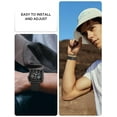 thumbnail image 6 of Versatile Stainless Steel Loop for Apple Watch Compatible with iWatch Series Ultra SE 8 7 6 5 4 3 2 1 Stylish Watch Strap for Women Men Available in Multiple Sizes (38mm-49mm), 6 of 8