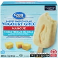 thumbnail image 2 of Great Value Mango Greek Yogurt Smoothie Bars, 480 mL, 6 x 80 mL, 2 of 5