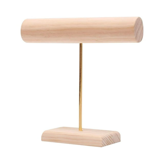 Xuanheng Wood Bracelet stand Rack Organizer Bracelet Storage Rack for Scrunchies Tabletop M
