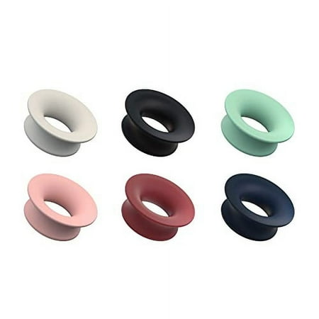 

6-Pack Loop Mute Style Pack for Loop Earplugs â€“ Extra 5 dB Noise Reduction On Demand | Adjustable Accessory | Mix & Match Colors with Your Earplugs | 6 Bold Colors