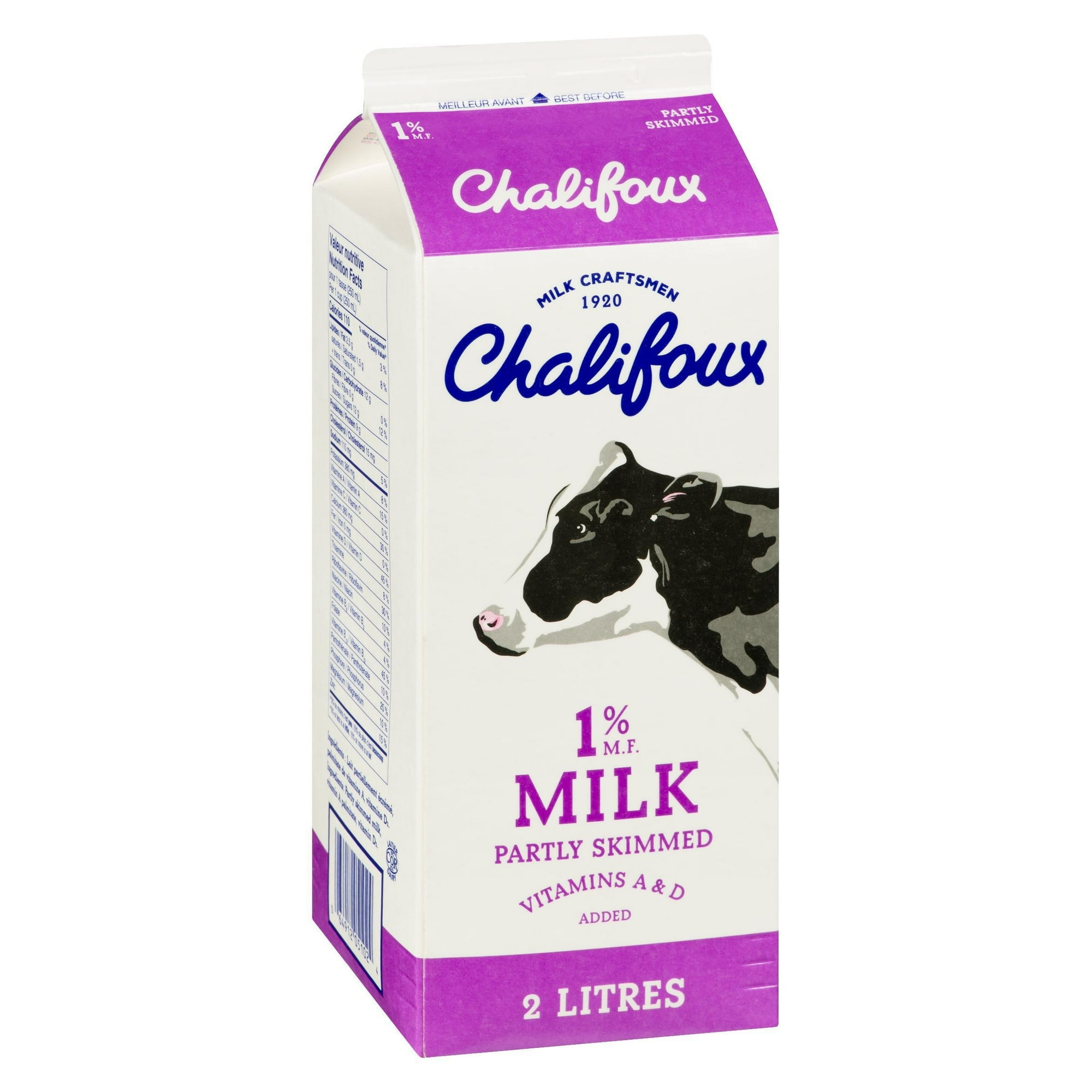 Maison Riviera 1% M.F. Milk Jug 2L