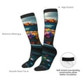 thumbnail image 4 of Sigee Flower Covered Vintage Car for Socks for Men Women Socks Stocking Compression Socks, 4 of 6