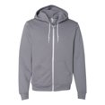 thumbnail image 1 of American Apparel Flex Fleece Unisex Full-Zip Hoodie, 3XL, Slate, 1 of 1