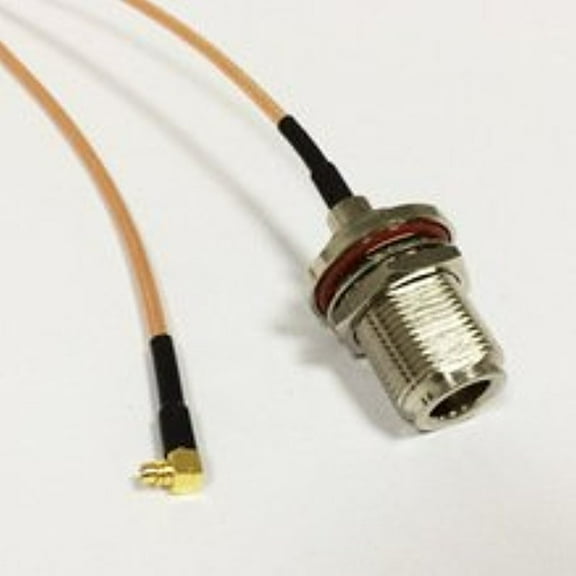 RF MMCX Male Right Angle Switch N Female Pigtail Cable RG316 Fast Ship 15CM High Quality Ships Quickly From USA