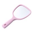 thumbnail image 1 of EeaseCA 1pc Double Side Handheld Mirror Cosmetic Mirror Back 2X and 3X Magnification Round Mirror (Pink), 1 of 7