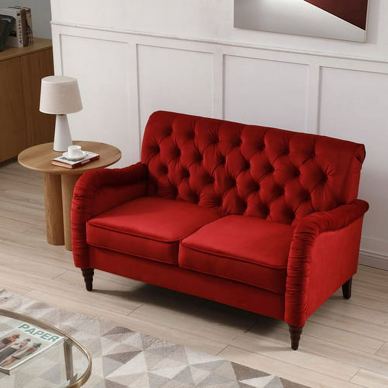 Chesterfield Sofa Velvet Upholstered