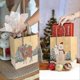thumbnail image 5 of xmas gift Kraft Gift Bags Assorted Styles Set of 24 - Party Supplies Decor (9" x 7" x 4"), 5 of 5