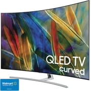 Samsung 55" Class Curved 4K (2160P) Smart QLED TV (QN55Q7CAMFXZA) with BONUS $100 Walmart Gift Card