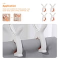 thumbnail image 2 of 4pcs Plastic Clothespins Plastic Clothes Clips Windproof Plastic Quilt Clips, 2 of 9