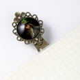 thumbnail image 5 of St. Patrick's Day Vintage Copper-Colored Lace Bookmarks: Stainless Steel Book Accessories for Readers and Book Lovers - Set of 2, 5 of 5