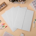 thumbnail image 4 of GAXIRE 4pcs Trifold Display Boards White Corrugated Paper for Professional Presentations in School Projects, 4 of 7