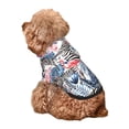 thumbnail image 4 of Bingfone Flamingo And Zebra Dog Clothes Hoodie, Pet Winter Coat,Puppy Sweatshirts for Small Dogs Boy Girl,Suitable for All Breeds-Large, 4 of 6