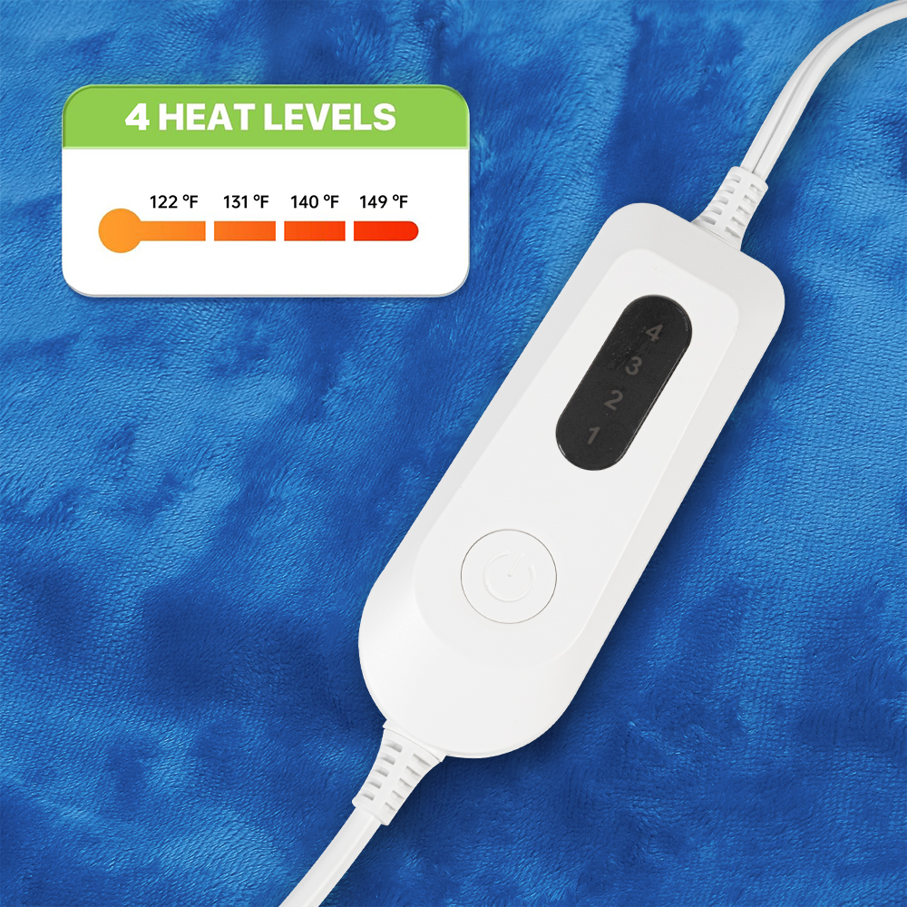 COWIN Electric Heat Pad for Neck and Shoulders, Blue photo 7