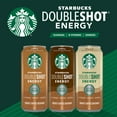 thumbnail image 5 of Starbucks White Chocolate Double Shot Energy, Strong Coffee Drink with 225 mg Caffeine, B vitamins, Guarana, and Ginseng, 15 fl oz, 12 Pack, 5 of 6