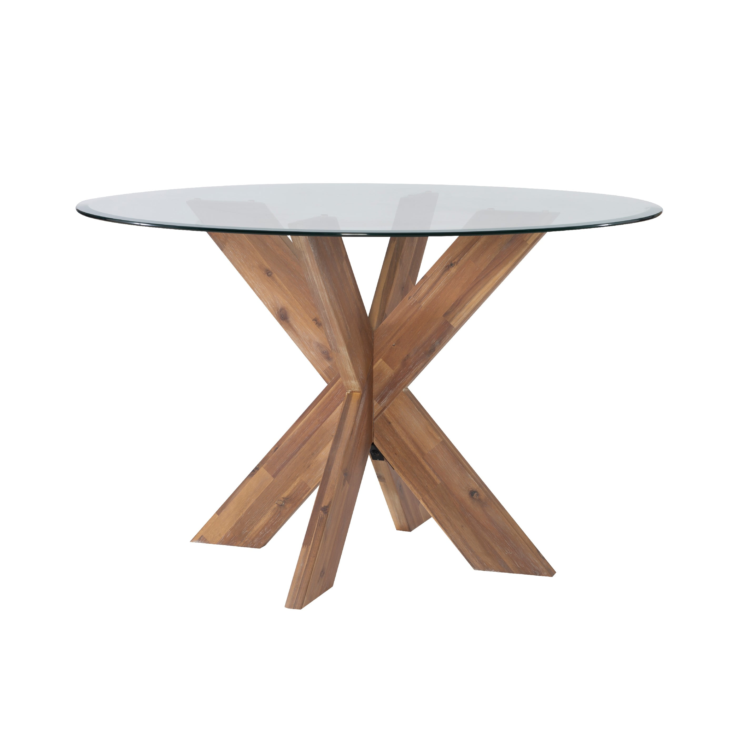 Powell Augusta 5-Piece Dining Set, Navy/Natural