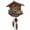 B, variant on Cuckoo Clock Traditional Chalet Black Forest House Clock Handcrafted Wooden Wall Pendulum Clock,Wall Antique Decroration with Maple Leaf Pendulum,Singing Bird,Gifts for Family