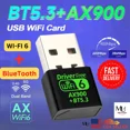 thumbnail image 2 of STARLIGHT- Dual Band Mini Usb Wifi 6 Ax900M 802.11Ax Wifi Bluetooth Dongle For Pc Win 10/11, 2 of 5