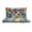 Floral, variant on Eurhowing Patio Swing Cushion, 40"x40"x4" Thick Waterproof Bench Seat Pad with Non-Slip Straps, Outdoor Furniture Cushion for Porch, Garden, Hawaiian