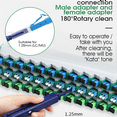 thumbnail image 5 of 2X for LC/ 1.25mm Fiber Optic Cleaning Pen One-Click Cleaning Fiber Cleaner Tools Optical Fiber Connector Cleaner, 5 of 8